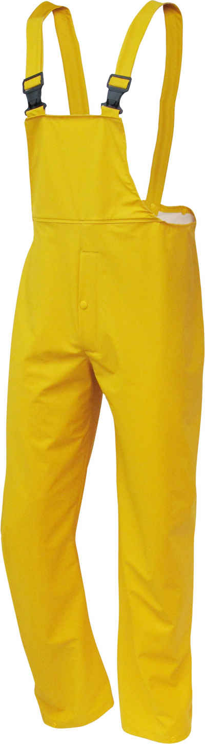 TRIZERATOP Regenhose Arbeitshose Regenhose PU-Regenlatzhose gelb Gr. M (1-tlg)
