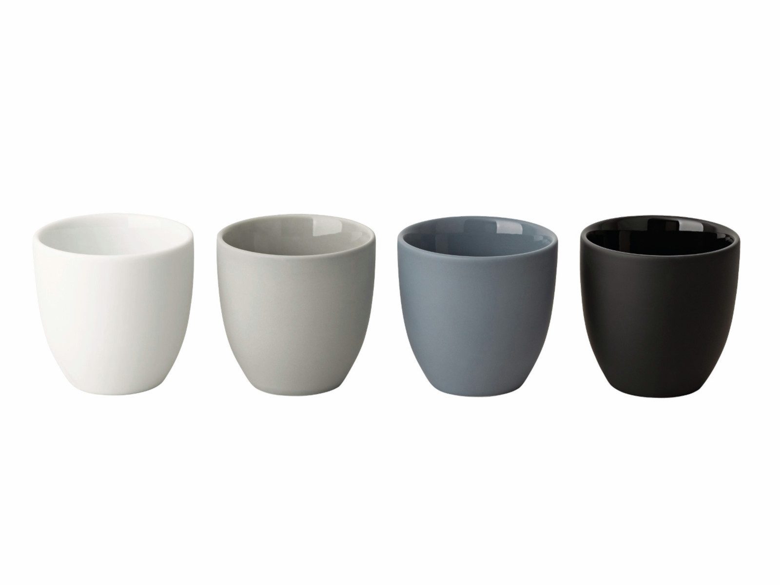 Rosenthal Tasse the cup+ Mixed Lungo doppelwandig 0,18l Set 4tlg, Porzellan