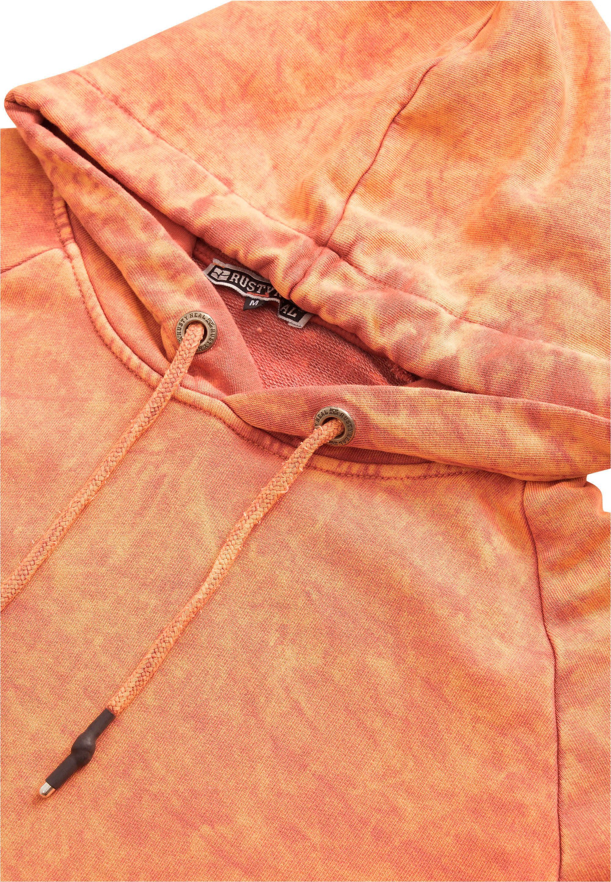 Rusty Neal Kapuzensweatshirt in verwaschenem Design