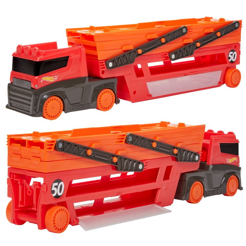 Hot Wheels Spielzeug-Monstertruck Mega Hauler Truck günstig online kaufen