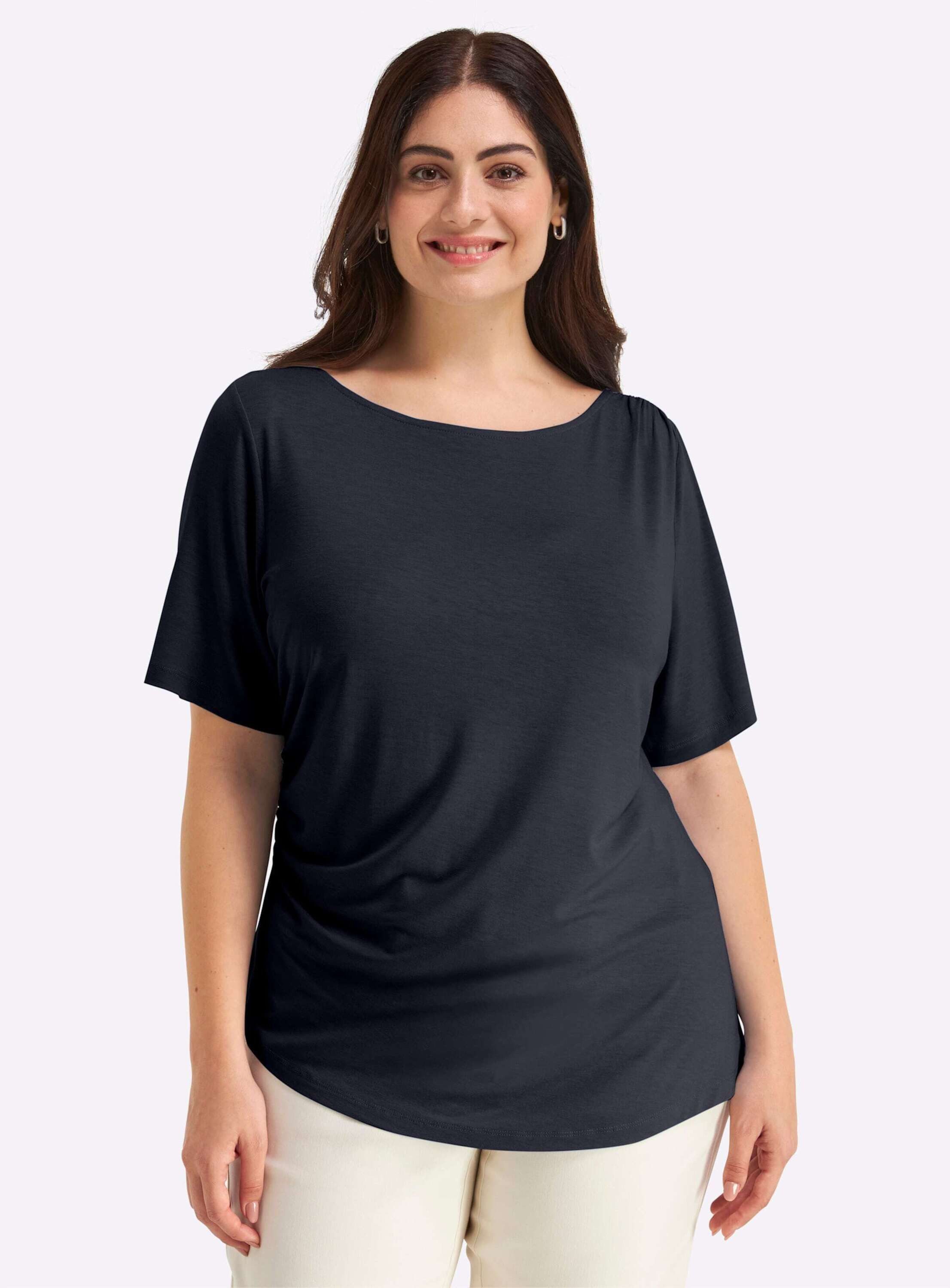 Sheego T-Shirt Shirt Kurzarm
