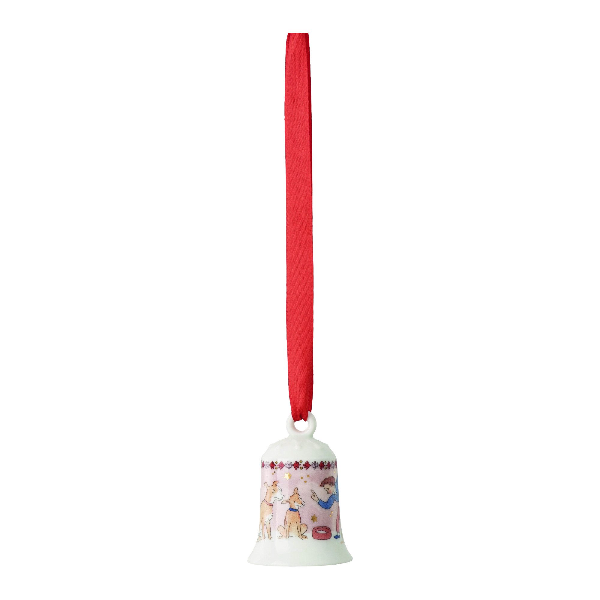Hutschenreuther Christbaumschmuck Hutschenreuther Porzellan-Miniglocke Hunde
