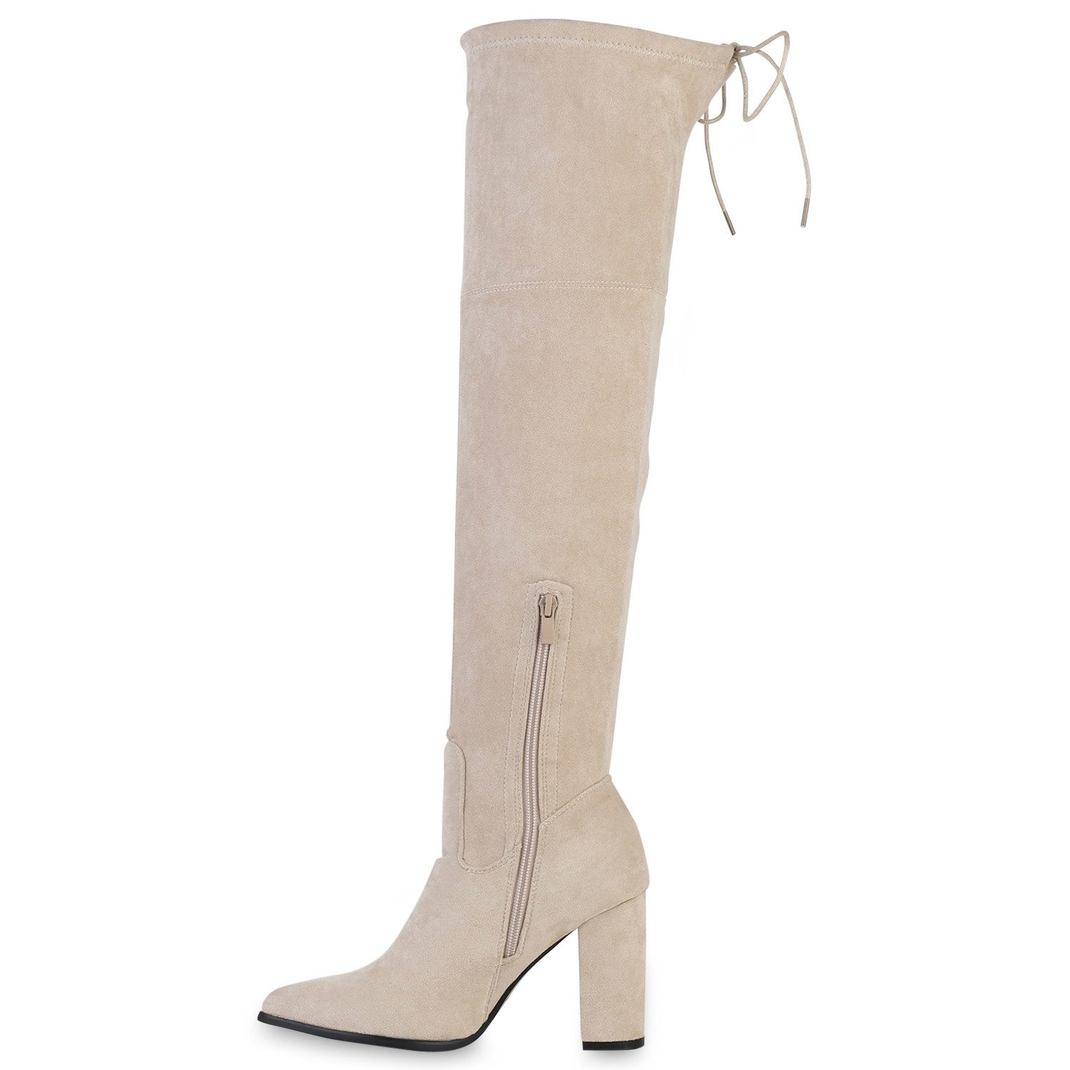 VAN HILL 832121 Overkneestiefel Schuhe günstig online kaufen