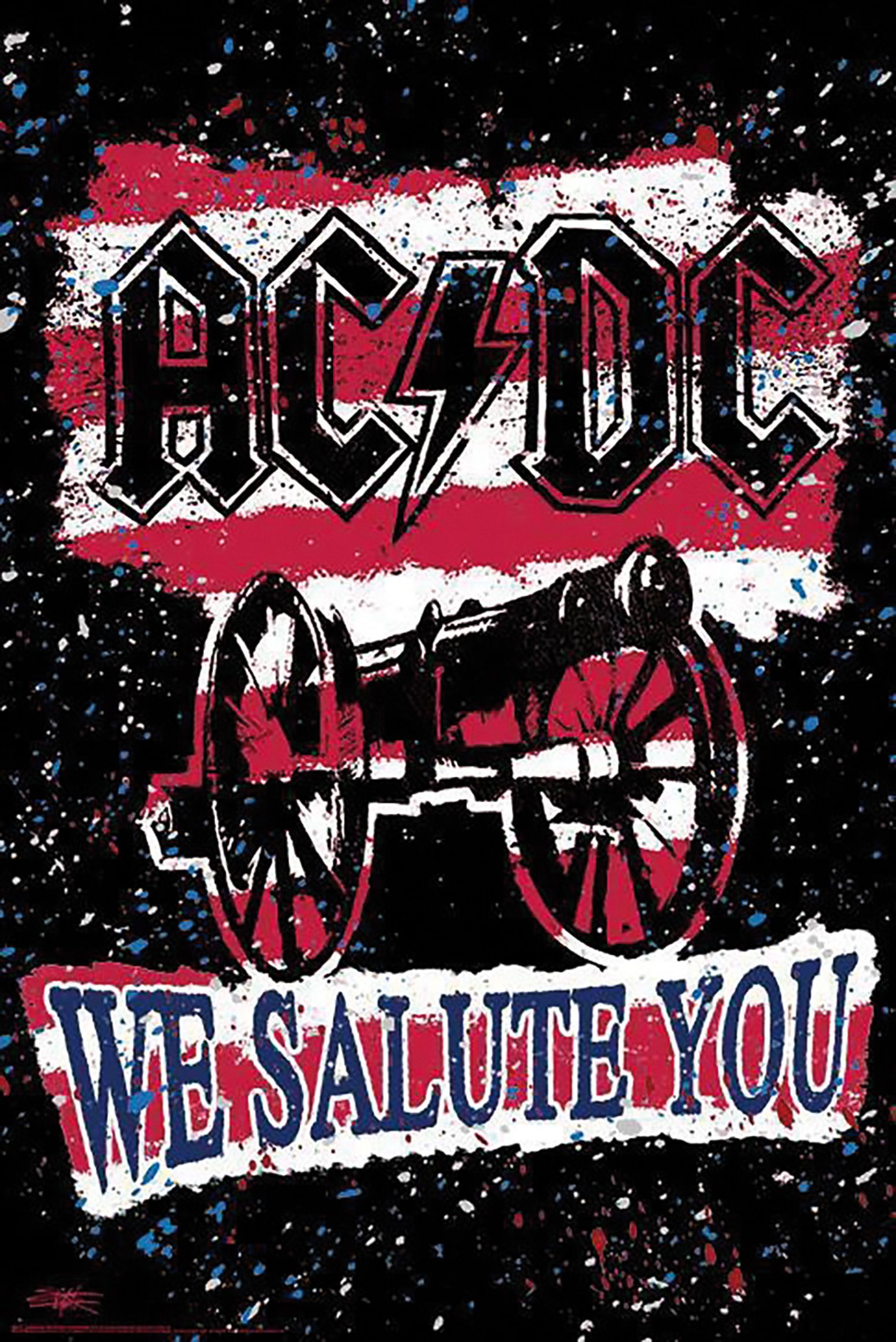PYRAMID Poster AC/DC Poster We Salute You Stephen Fishwick 61 x 91,5 cm