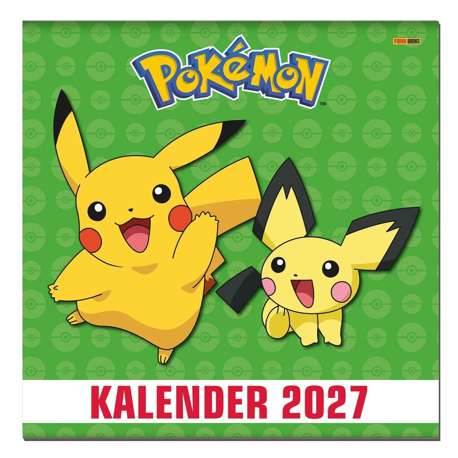 Panini* Wandkalender Pokémon: Kalender 2027
