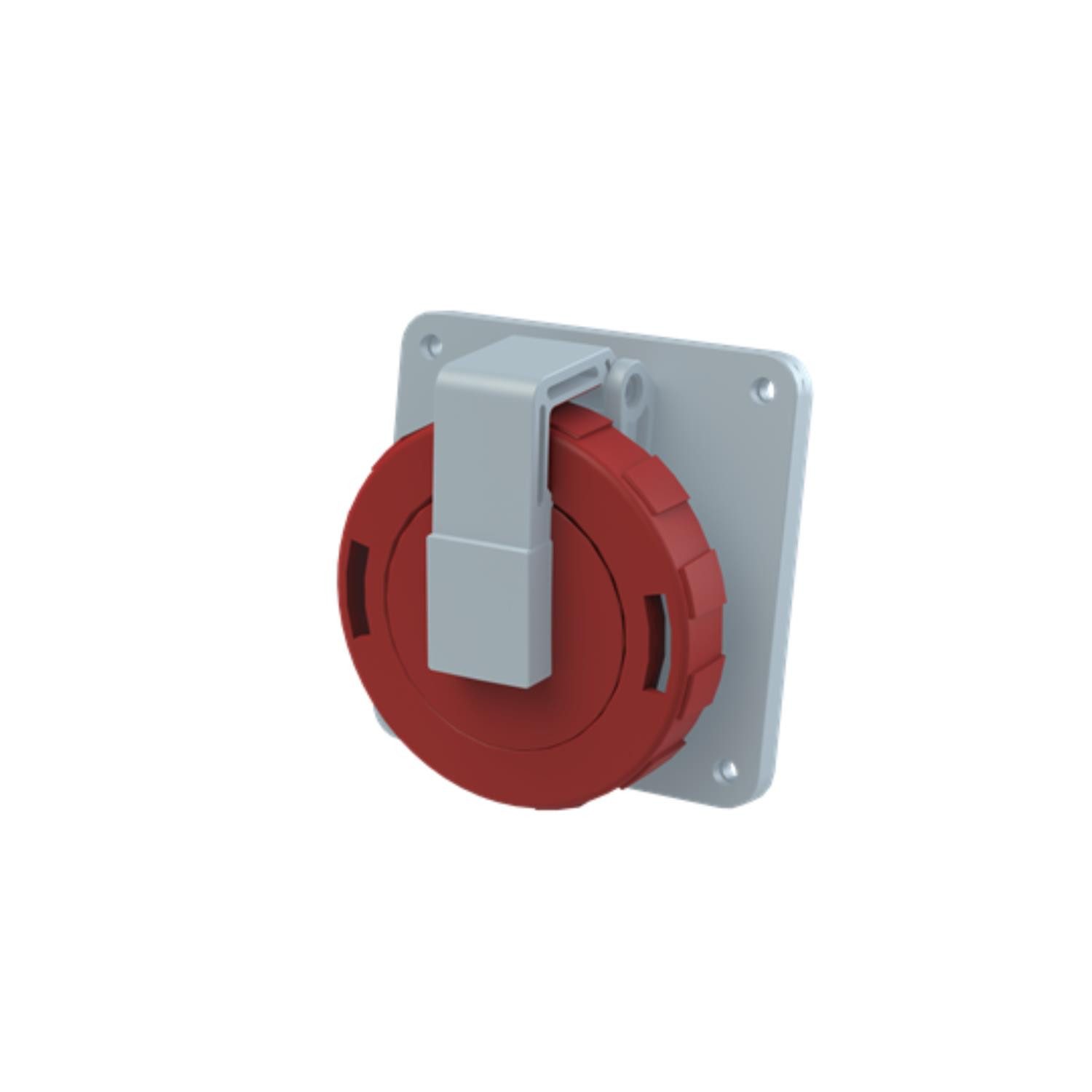 Amphenol CEE-Stecker Titel:16 Ampere CEE Einbausteckdose 5-polig (3P+N+PE) Buchse, Kodieru, (CEE Stromverteiler)