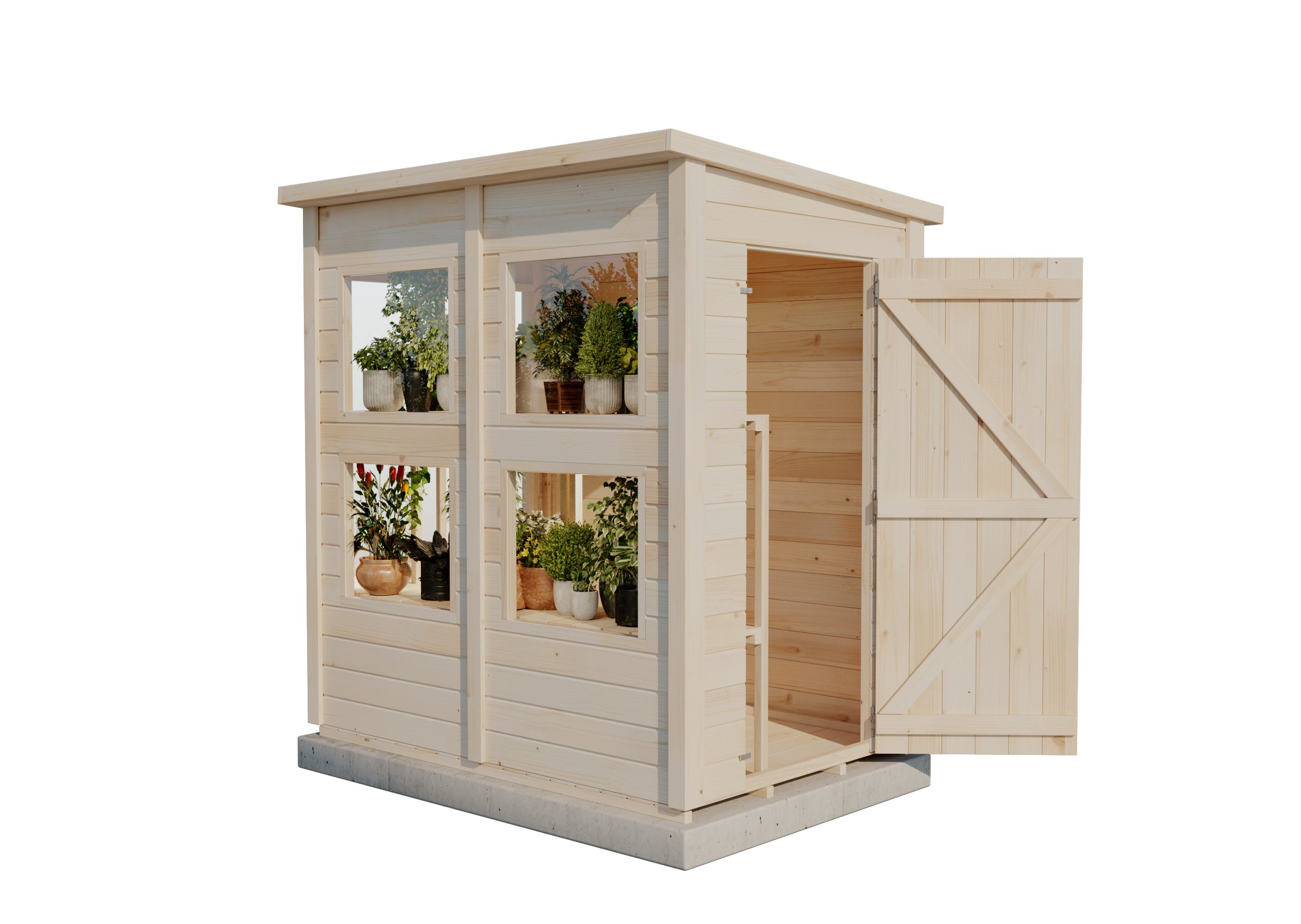 StoreHaus Gerätehaus Holz Gregor, BxT: 186,2x126,2 günstig online kaufen