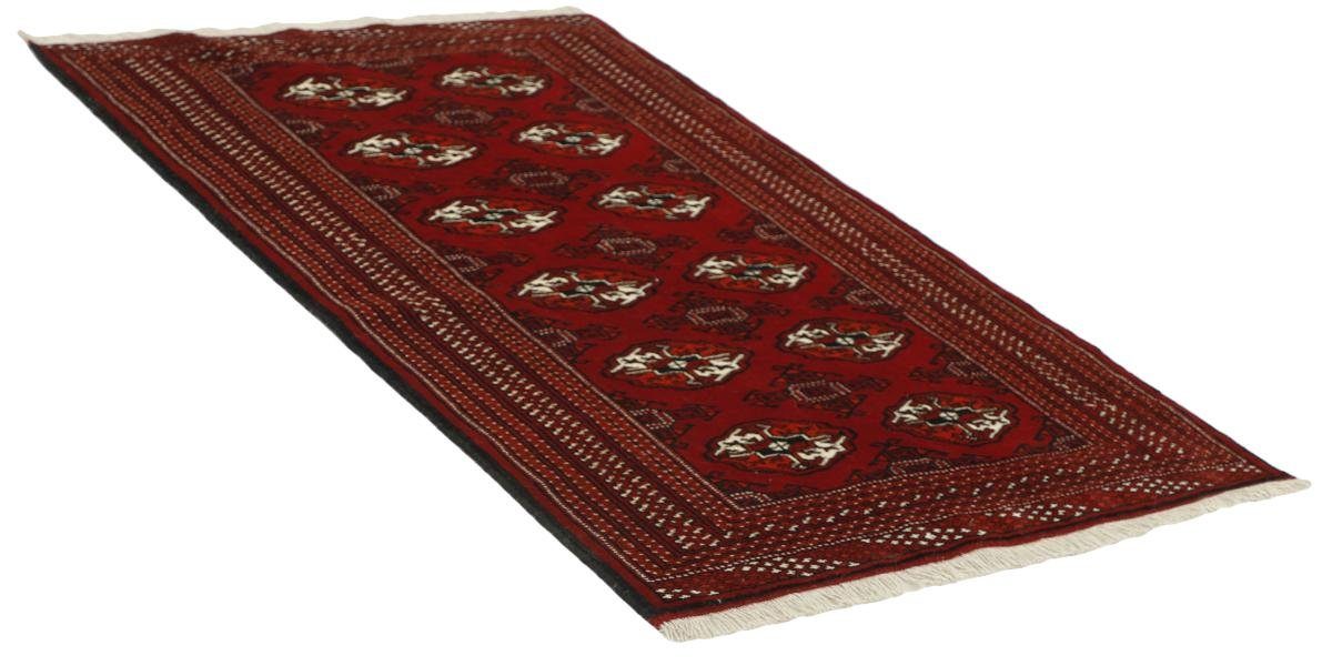 Orientteppich 98x149 Perserteppich, rechteckig, Nain Handgeknüpfter Orientteppich Turkaman Trading, mm Höhe: 6 /