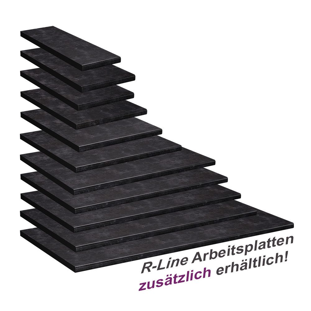 Vicco Unterschrank R-Line, Anthrazit, 20 cm (1-St)