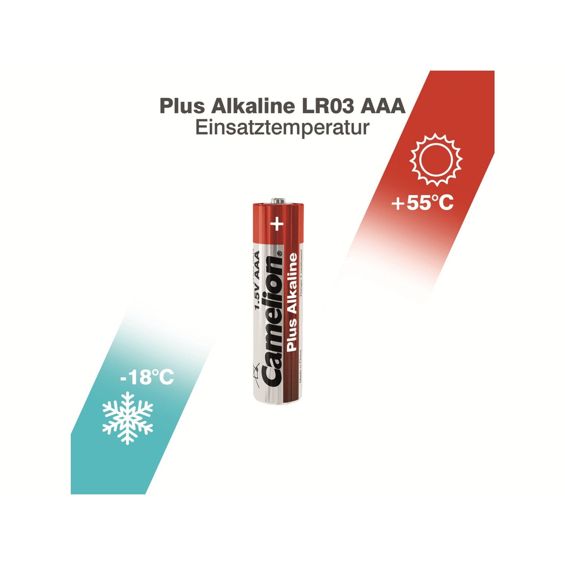 Camelion CAMELION Micro-Batterie-Set Plus Alkaline, 40 Stück Batterie