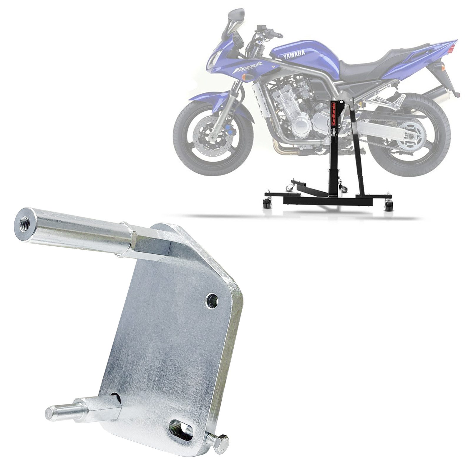 ConStands Motorradheber Adapterplatte für # Power Classic / Evo für Yamaha FZS 1000 Fazer 01-0