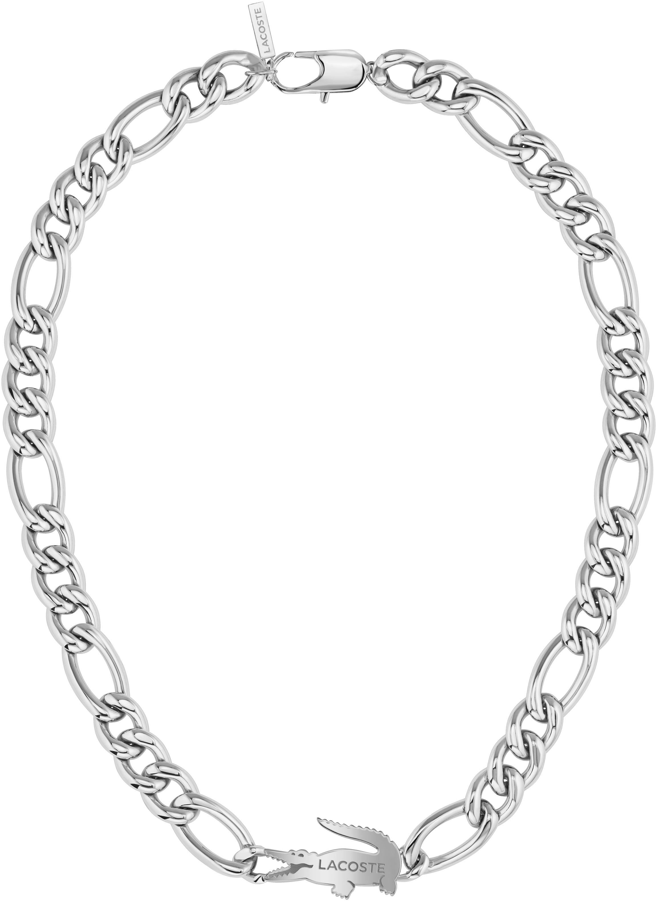 Lacoste Edelstahlkette CROCODILE