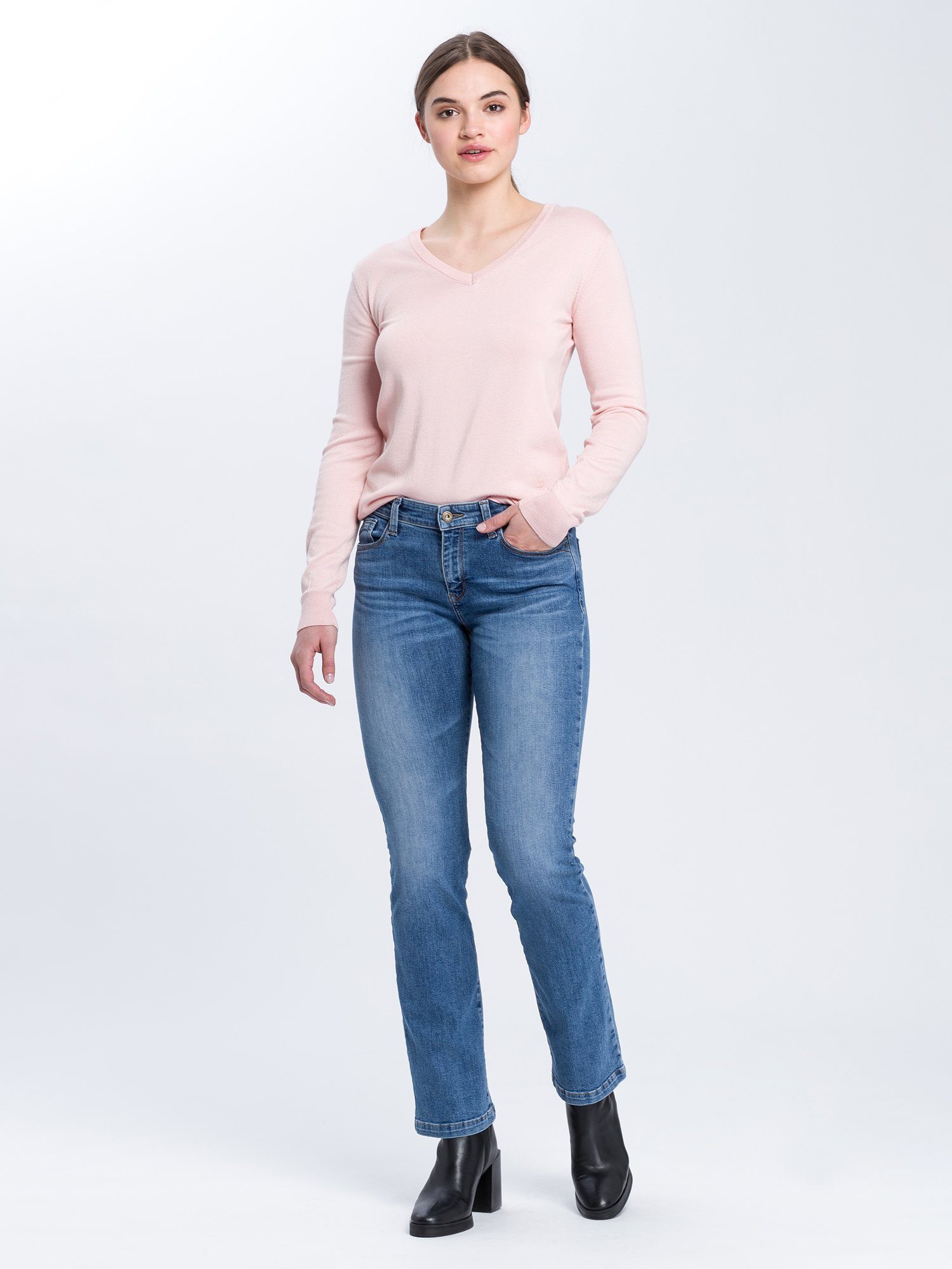 Bootcut-Jeans Lauren CROSS JEANS®