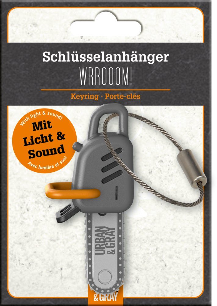 Coppenrath Schlüsselanhänger Schlüsselanhänger mit Licht & Sound WRROOOM!