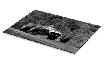 Posterlounge Alu-Dibond-Druck Motorsport Images, Jackie Stewart, BRM P115, Nürburgring 1967, Vintage Fotografie