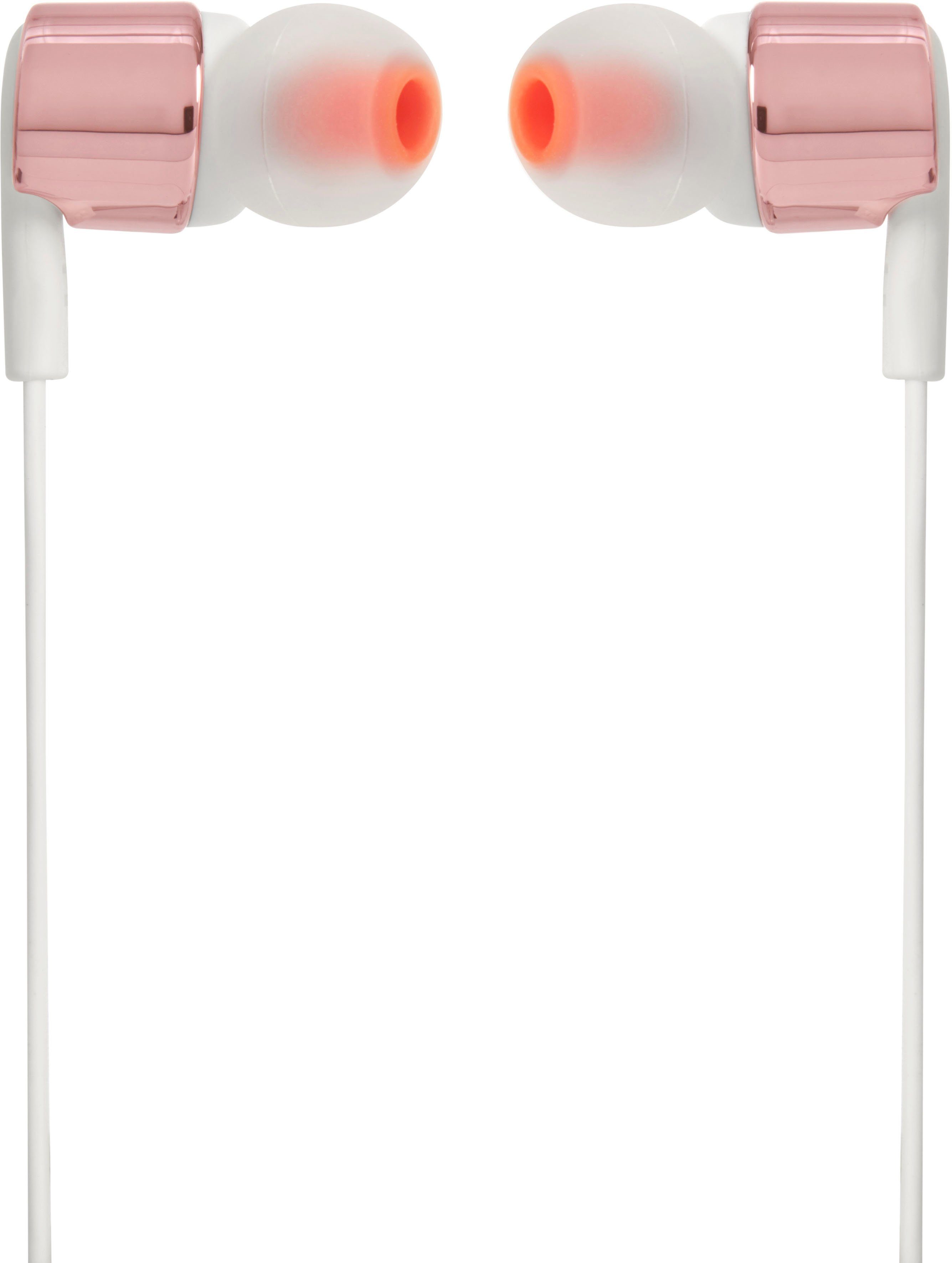 JBL TUNE rosé-goldfarben In-Ear-Kopfhörer 210