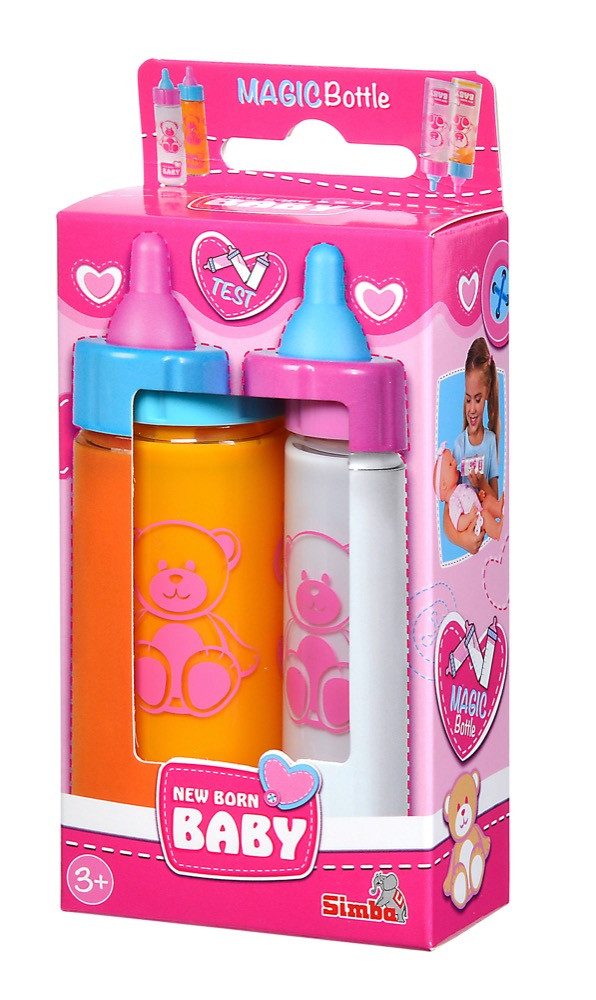 SIMBA Babypuppe New Born Baby 2 Magische Fläschchen für alle Puppen 1055600 günstig online kaufen