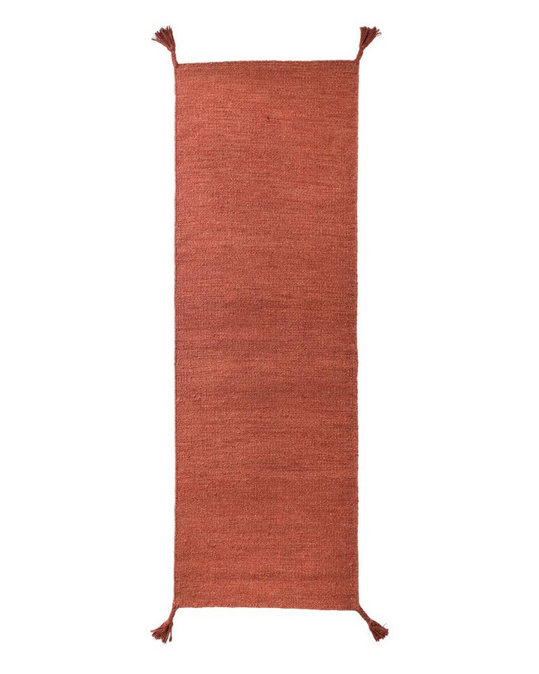 Wollteppich Silas- Wendeteppich, handgewebt, Fable & Loom, rechteckig, Höhe:  10 mm, handgewebt, Läufer, aus natürlichen Materialien