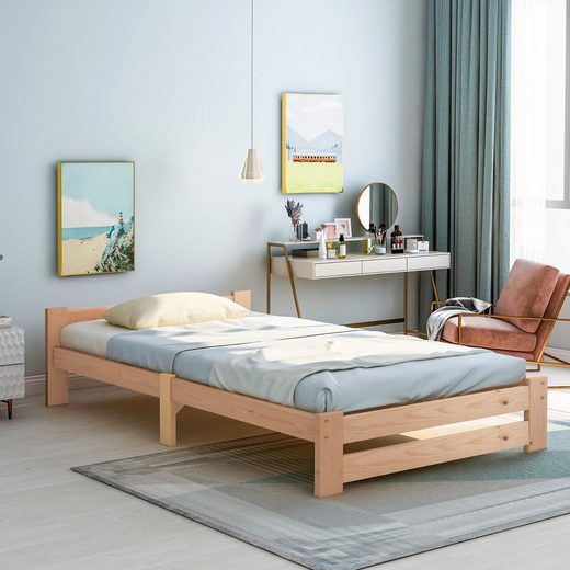 HAUSS SPLOE Bett Einzelbett Holzbett Bettrahmen - Einrichtungsbeispiel