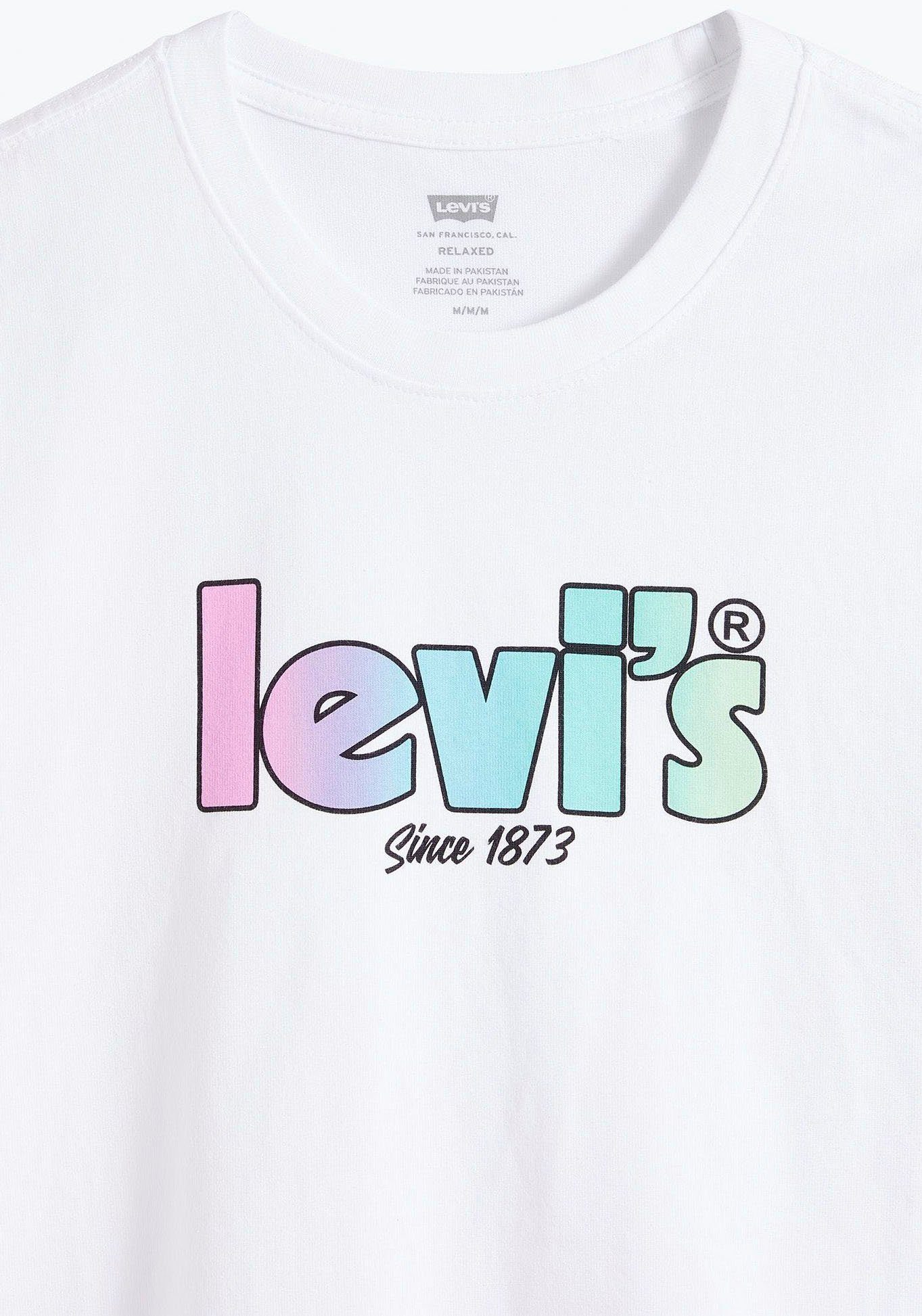 mit GRADIENT RELAXED Logodruck W Levi's® T-Shirt LE SS VW TEE FIT