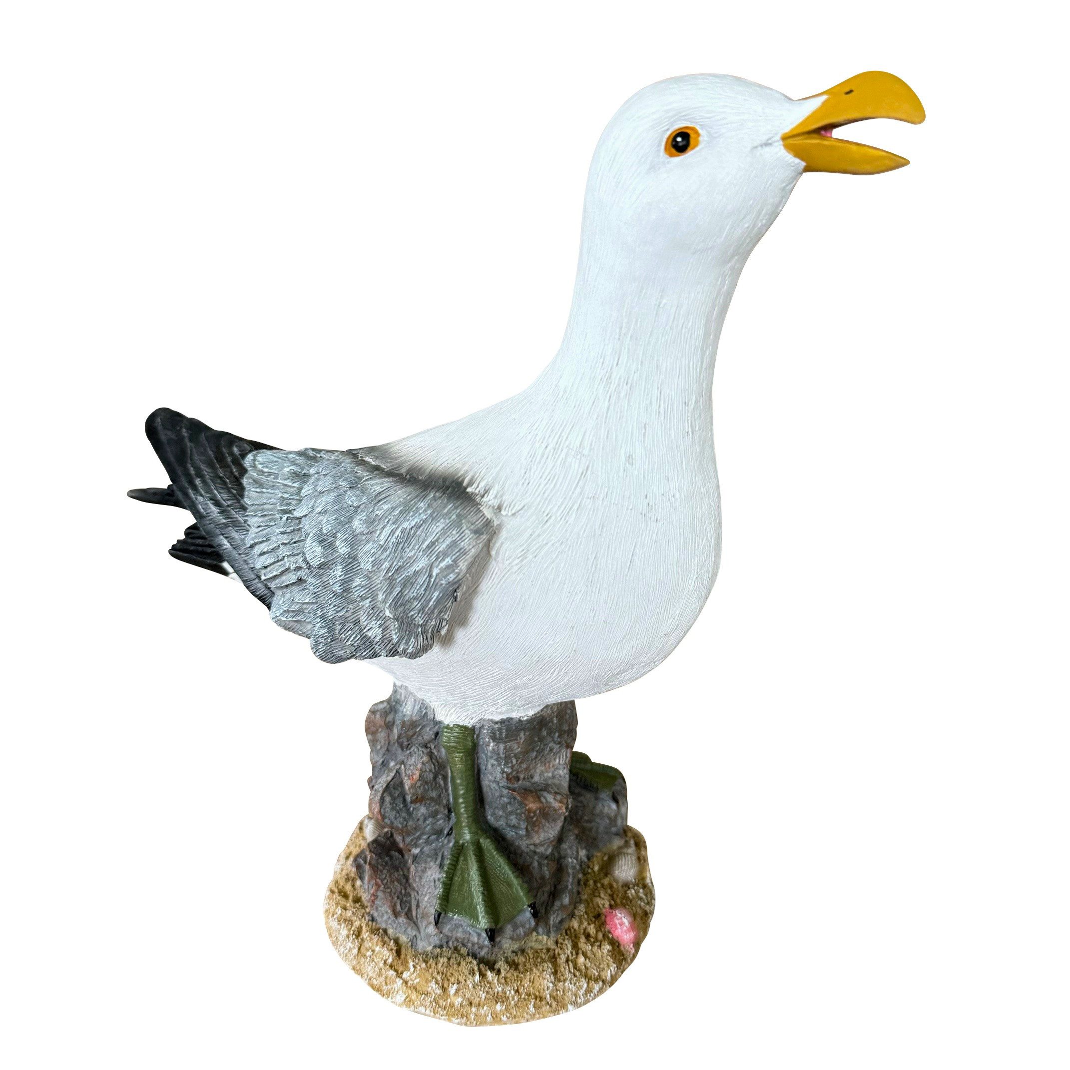 Online-Fuchs Dekofigur Möwe Fiete für außen geeignet - Martime Dekoration, günstig online kaufen