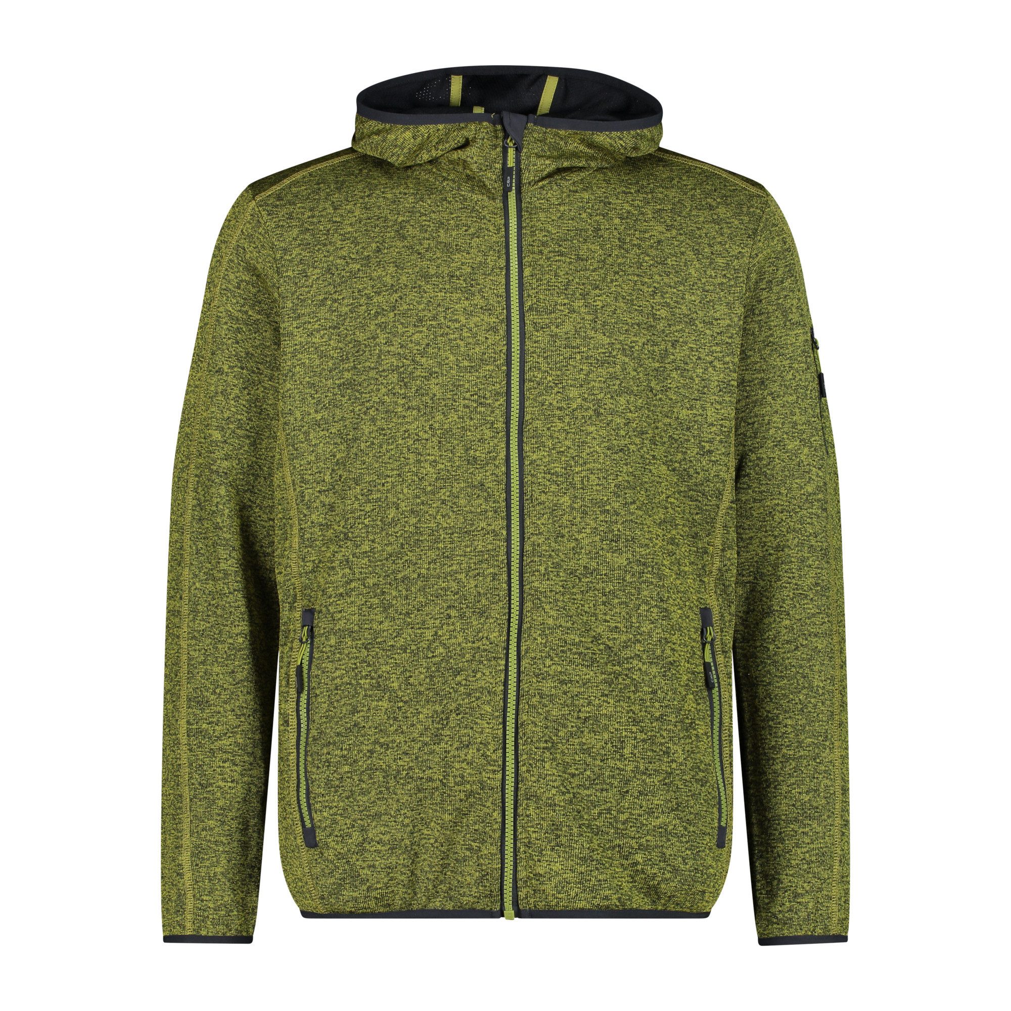 Allwetterjacke CMP Herren Fleecejacke Fix Hood Jacket 31H5007