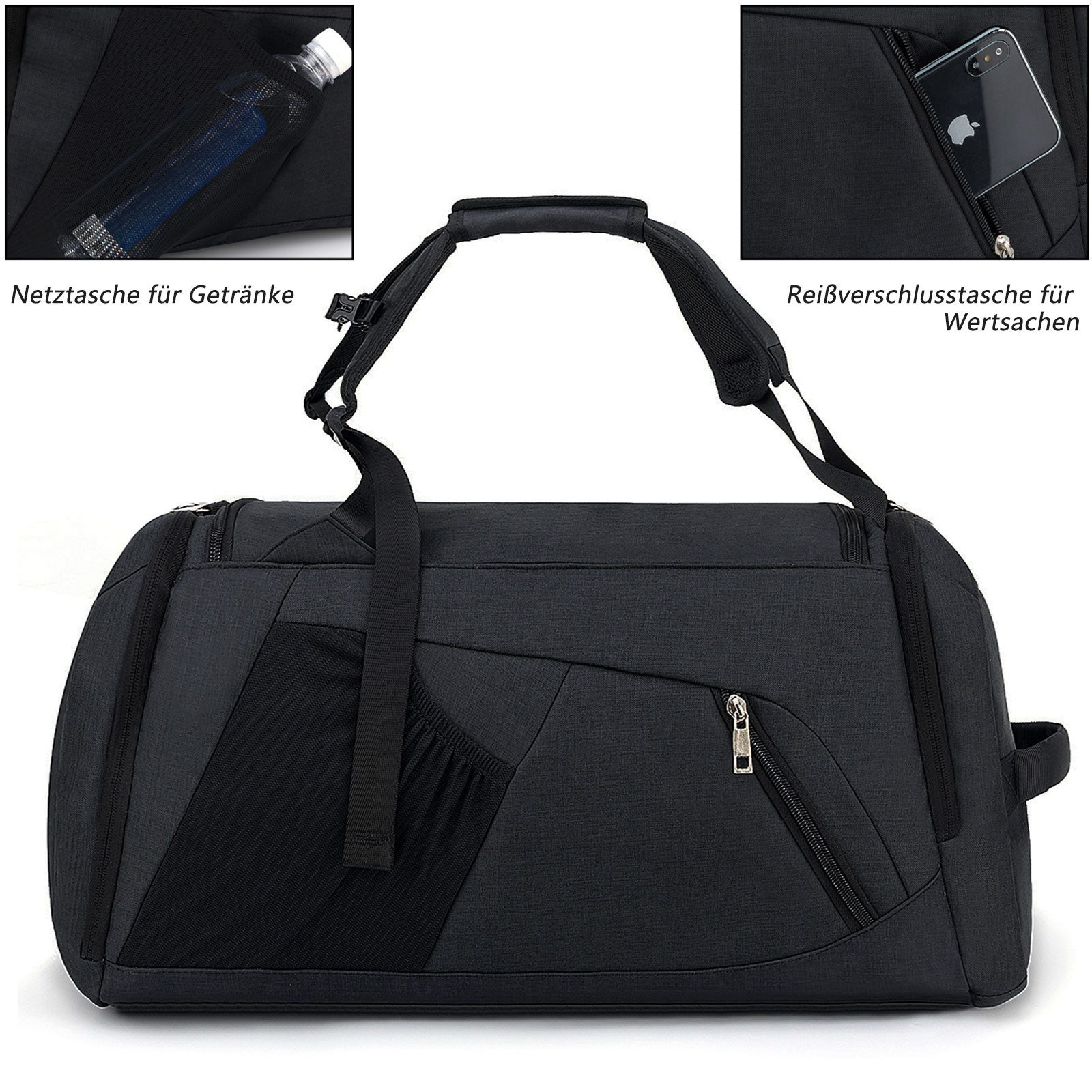 HAUSS SPOLE Sporttasche Sporttasche Reisetasche Handgepäck (Fitness Tasche günstig online kaufen