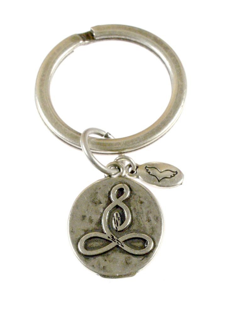 Paletti Schlüsselanhänger Schlüsselanhänger am Ring, Mein Yoga