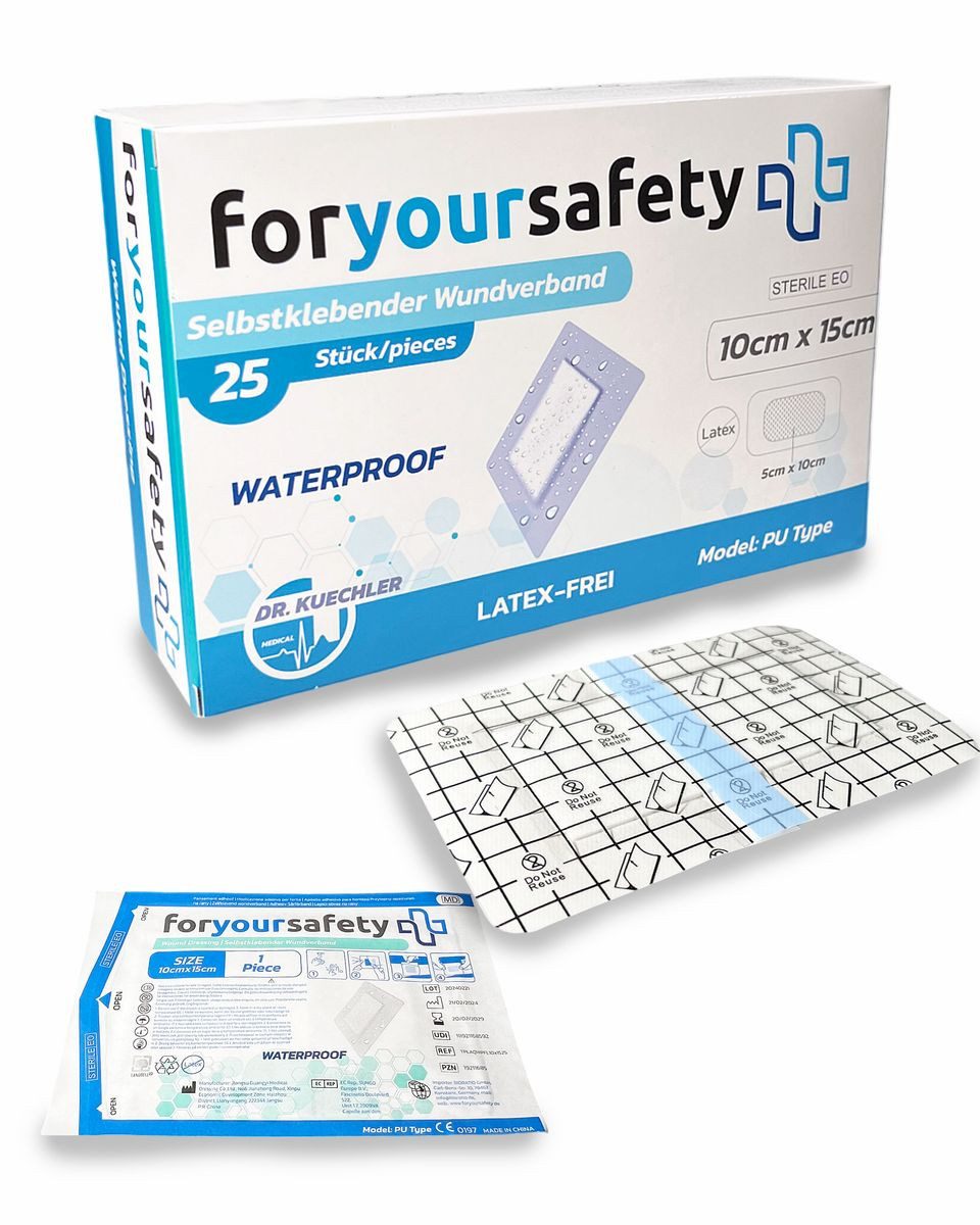 DR.KUECHLER MEDICAL Wundpflaster Dr. Kuechler Medical FORYOURSAFETY Wundpflaster wasserfest