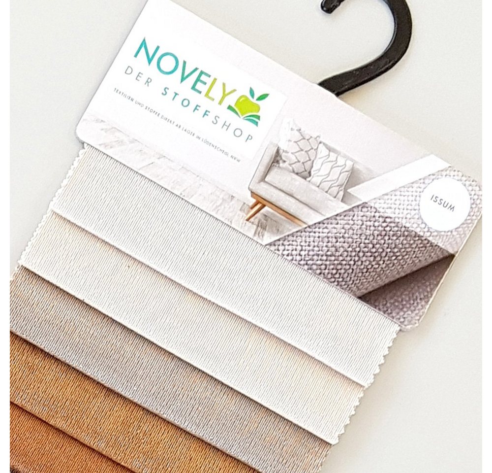 Thumbnail - novely® Stoff Musterfächer Musterlasche Möbelstoff Bezugsstoffe Kunstleder Oxfordsto