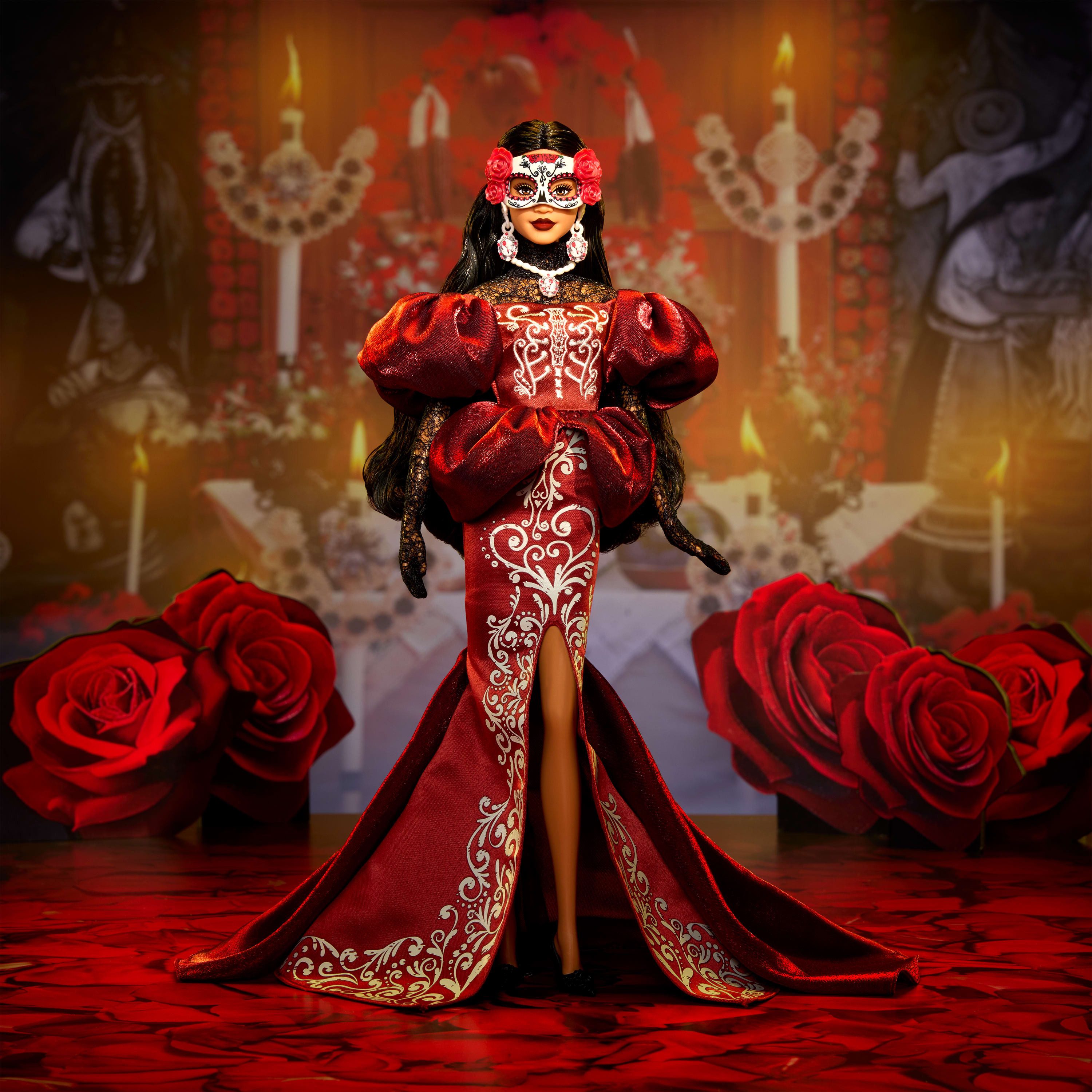 Barbie Anziehpuppe Barbie - Día De Muertos, Sammlerpuppe – Bild 2 von 5