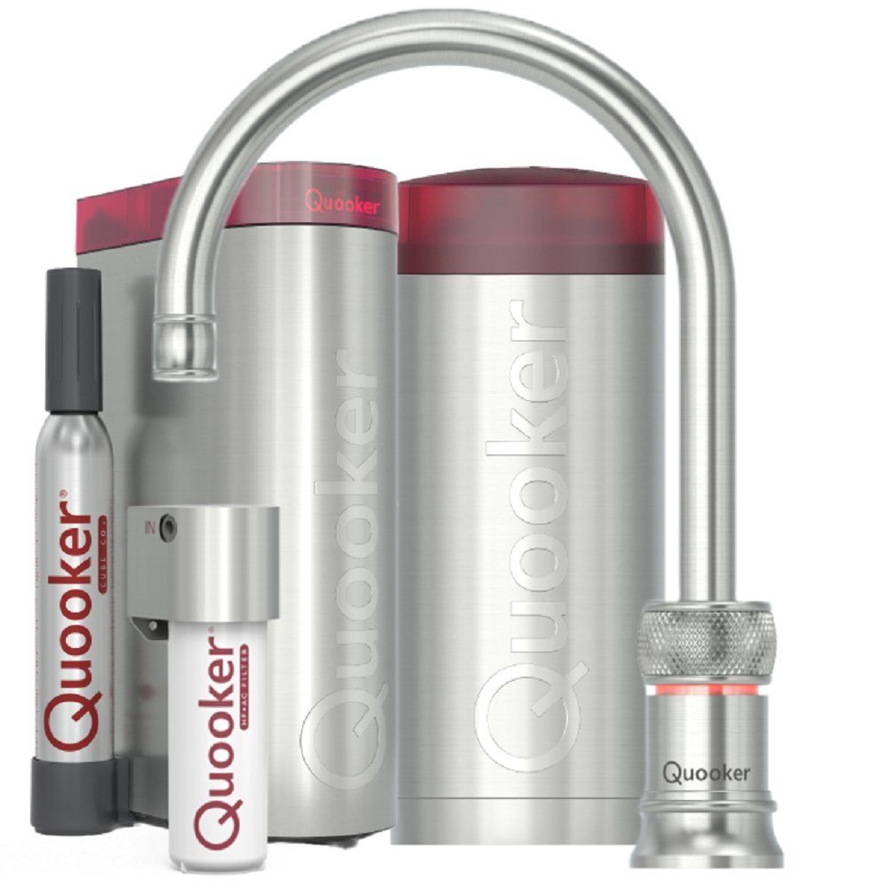 QUOOKER Küchenarmatur Classic Nordic Round single tap Set COMBI CUBE CHSRSST COMBI CUBE2 *inkl. 7 JAHRE GARANTIE*