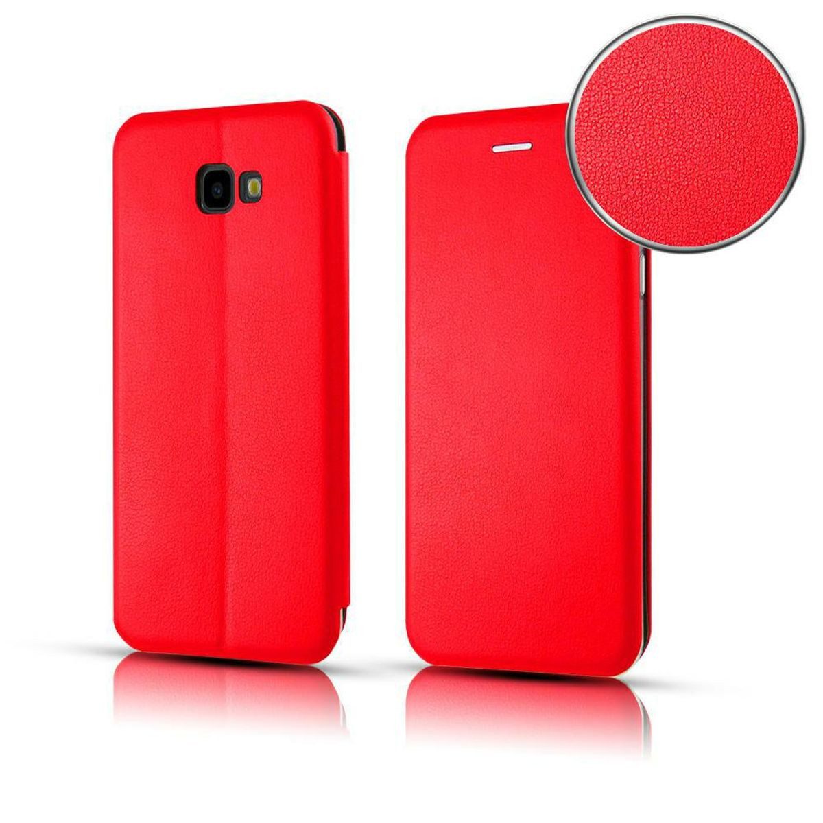 König Design Handyhülle Xiaomi Mi 10T, Xiaomi Mi 10T Handyhülle Bookcover Rot