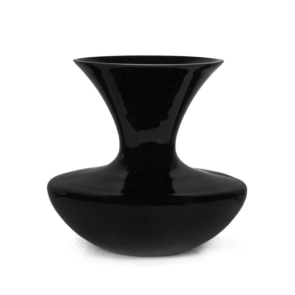 Cor Mulder Tischvase Cor Mulder Glasvase, 24x30cm, schwarz, 69320