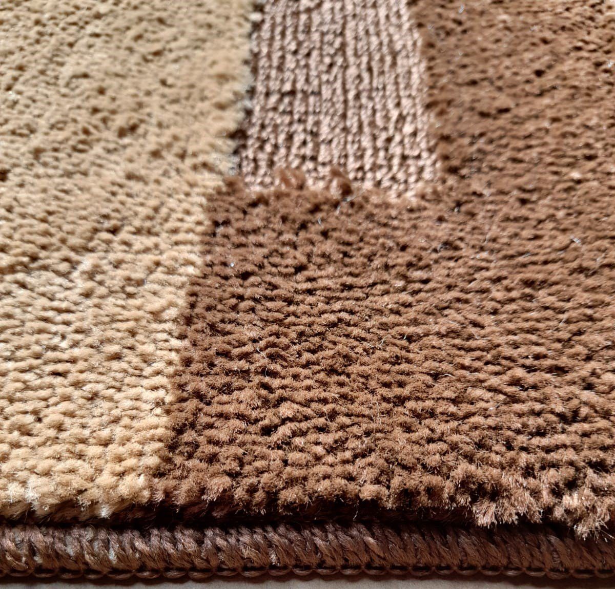 oKu-Tex Badematte Badgarnitur 2-teilig mit Ausschnitt, weich & rutschfest, fußbodenheizungsgeeignet, strapazierfähig, Polypropylen, WC-Vorleger Set mit Ausschnitt, weicher Flor, waschbar, flauschig