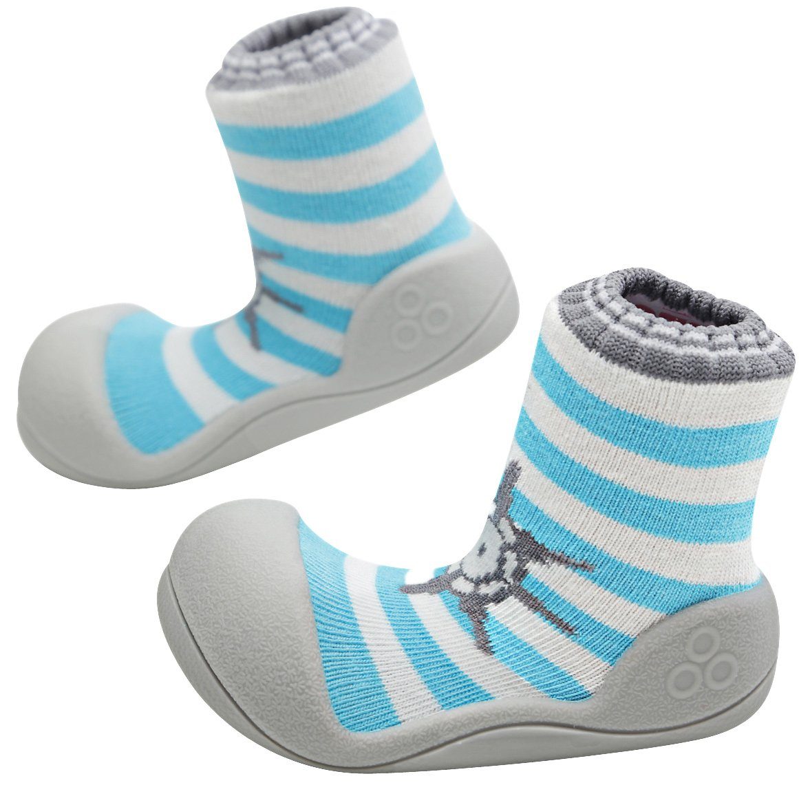 Baby Kinder Attipas - Hauschuhe, Sockenschuhe Lauflernschuh Ergonomische Lauflernschuhe