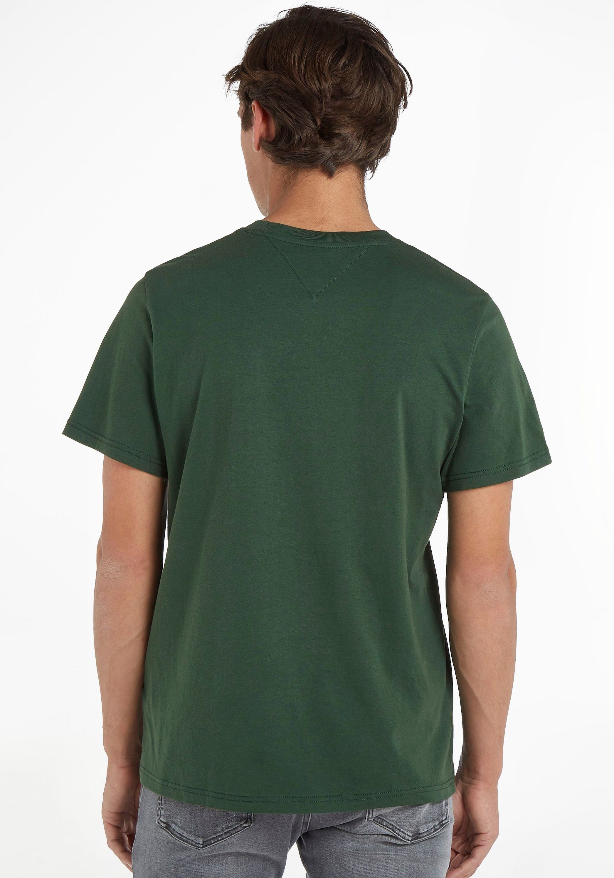 Green TJM Collegiate T-Shirt GRAPHIC Tommy TEE Jeans ENTRY RGLR