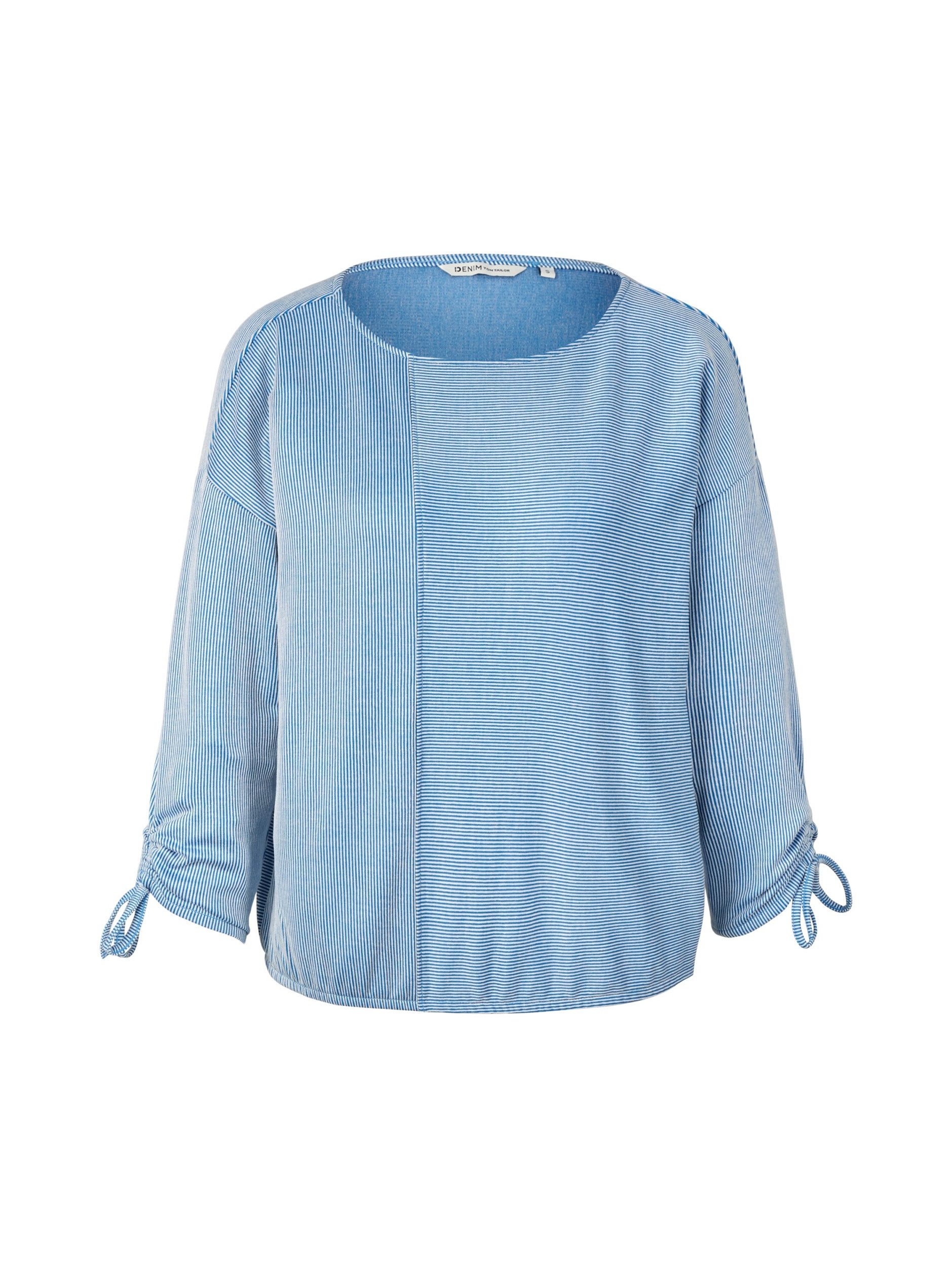 TOM TAILOR Denim Langarmshirt structured stripe günstig online kaufen