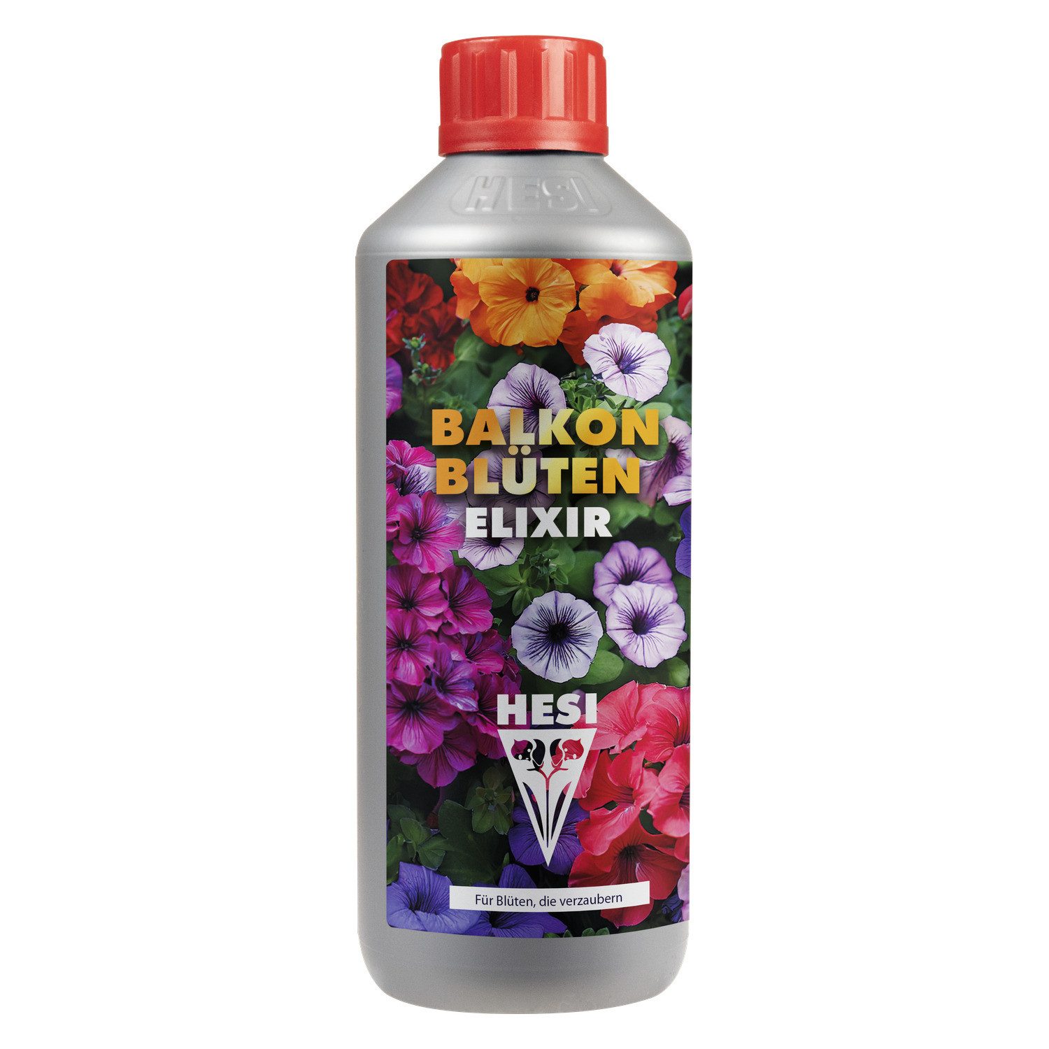HESI Pflanzendünger Volldünger Balkon Blüten Elixir, NPK 3-3-4, Konzentrat