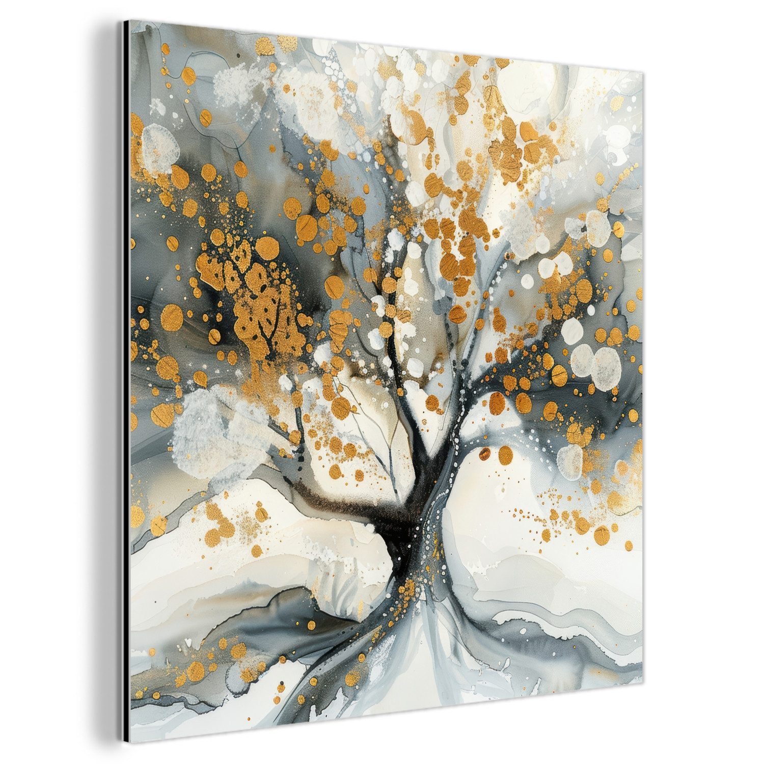 MuchoWow Metallbild Baum - Modern - günstig online kaufen
