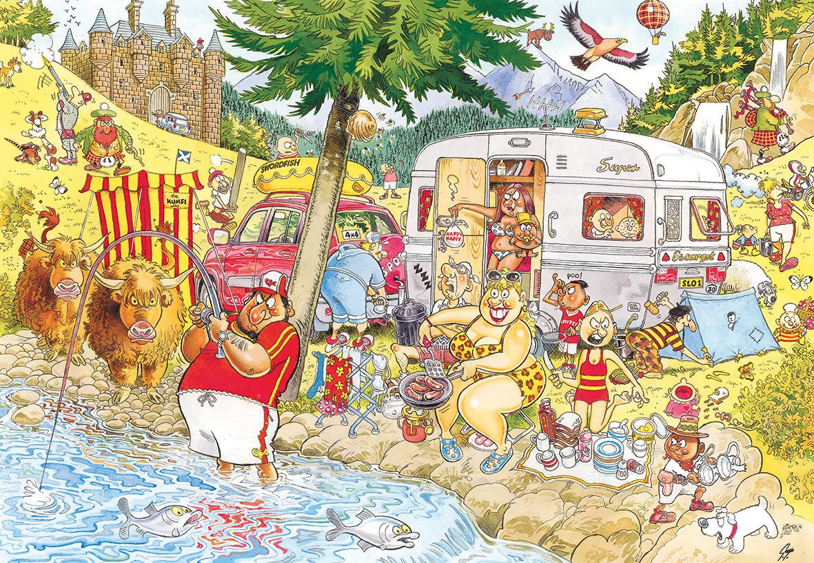 Jumbo Spiele Puzzle Wasgij Mystery Retro günstig online kaufen