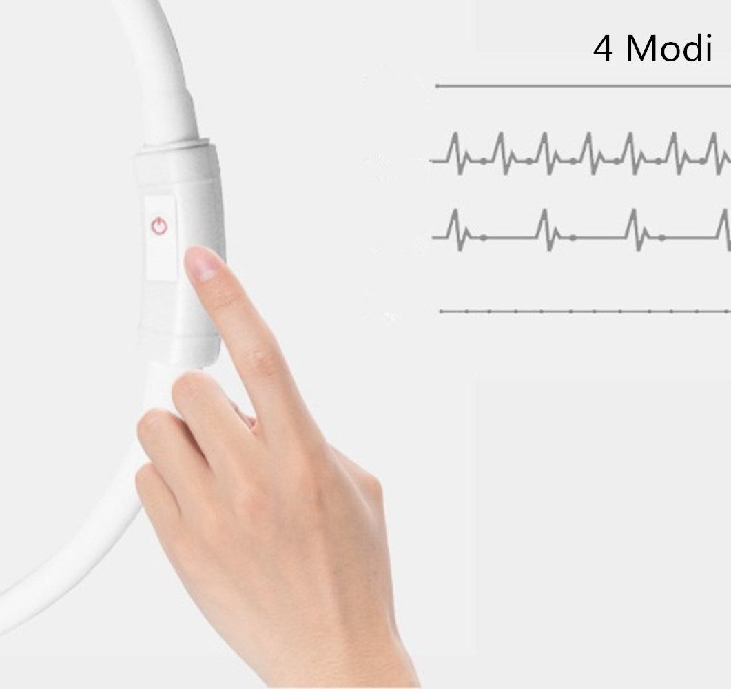 autolock Hundehalsbandleuchte Hundehalsband Leuchtend,LED Hundehalsband USB Aufladbar Regendicht, Schneidbar Silikon Leuchthalsband Hund Leuchtend