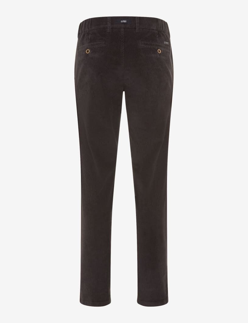 EUREX by BRAX Chinos EUREX by BRAX Herren Cordhose Braun ? Stretch Cord Hose mit Komfortbun