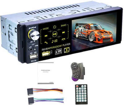 GABITECH 1 DIN 4.1 Zoll Autoradio Empfänger MP5, Video Player FM BT USB SD Autoradio (FM, AM, RDS, FM / AM / RDS)