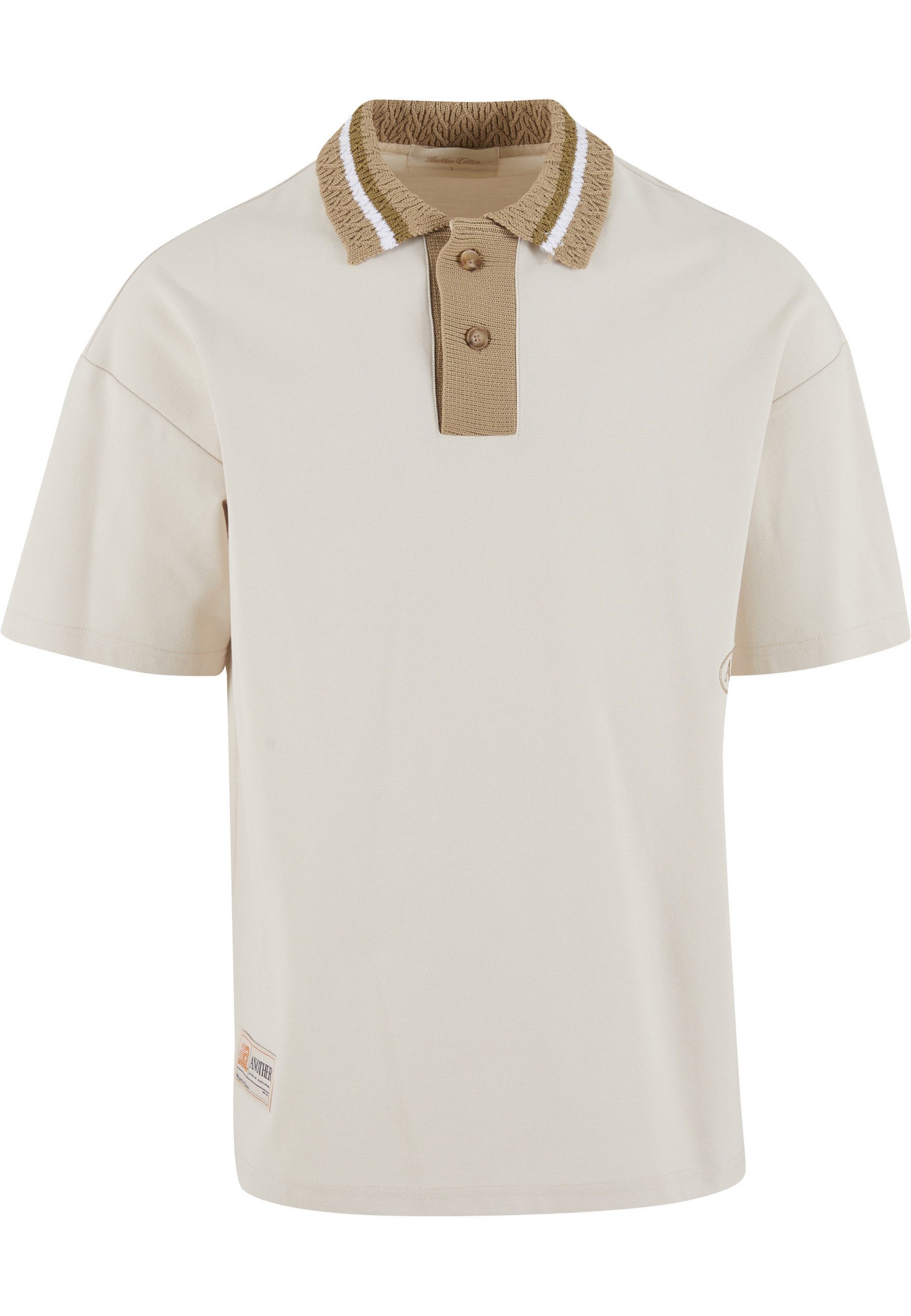 Another Cotton Lab Poloshirt Another Cotton Lab ACL Knit Collar Oversized Polo (1-tlg)