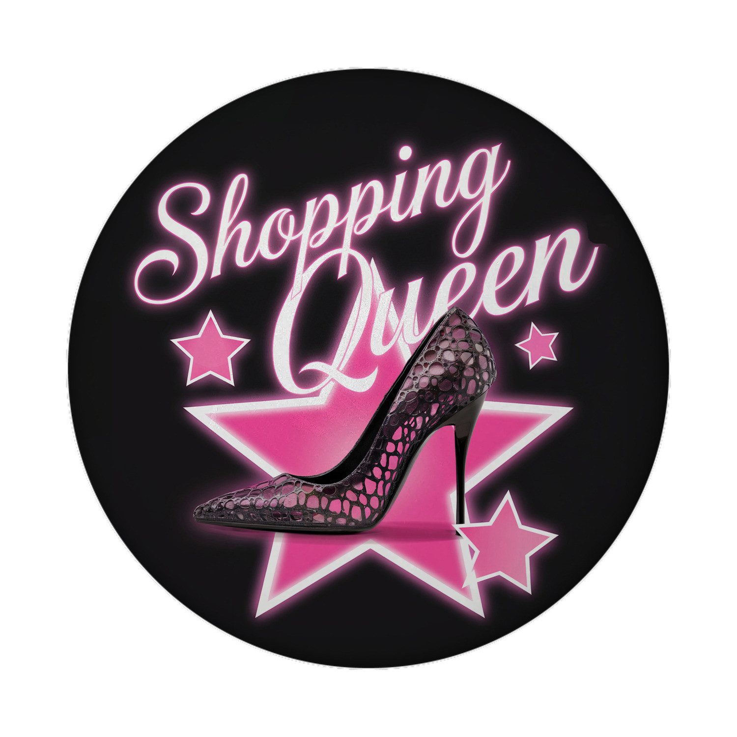 Magnet High Heel auf Stern Magnet - Shopping Queen
