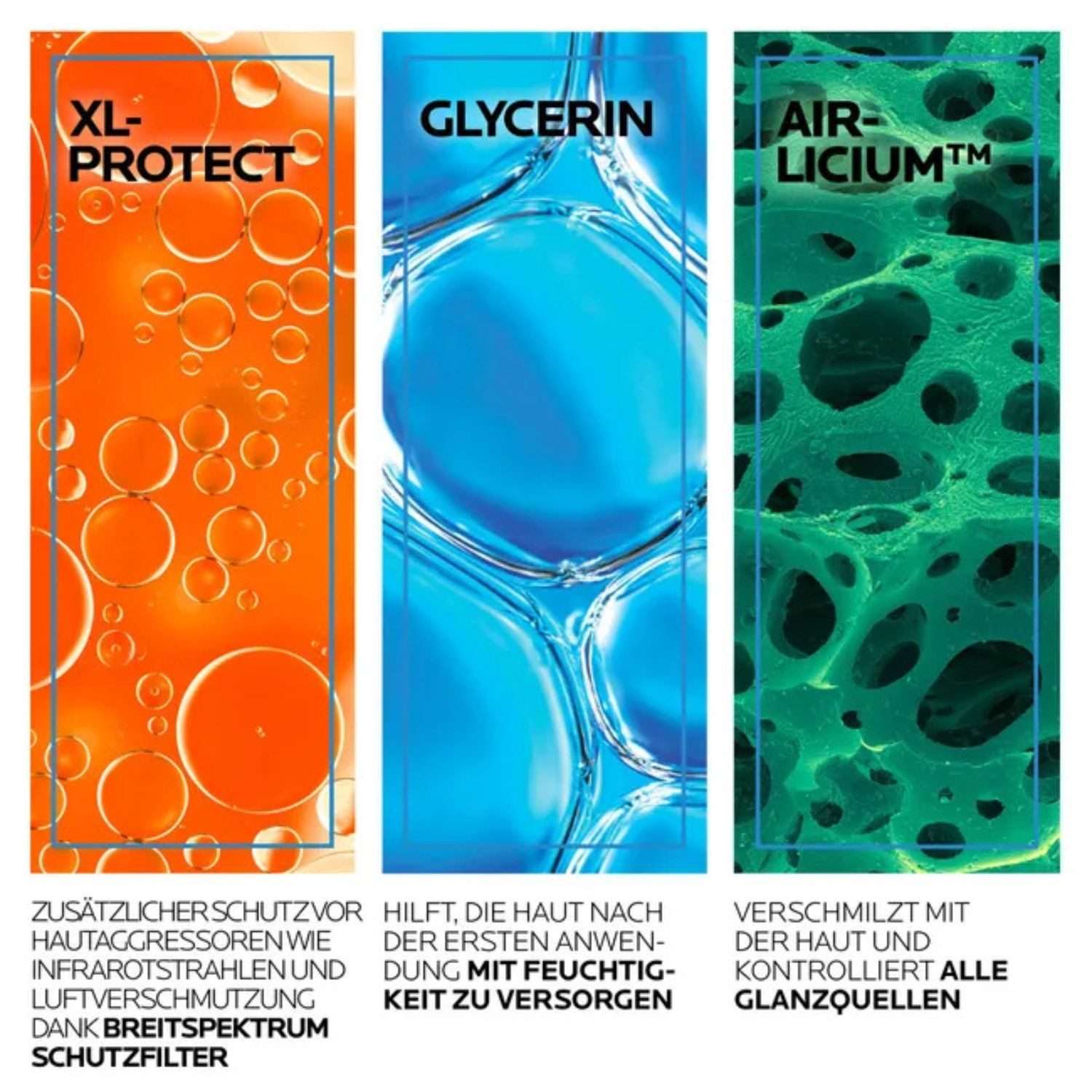 La Roche-Posay Sonnenschutzcreme Anthelios UVMune 400 Oil Control Gel-Creme – Sehr hoher Sonnenschutz, LSF 50+ für empfindliche, ölige Haut –, Mattierender Effekt mit Airlicium-Technologie – 50 ml