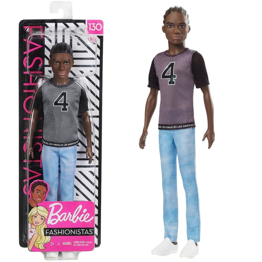 Sporty Mattel Fashionistas Puppe Mattel® Anziehpuppe im Style 130 Ken Barbie