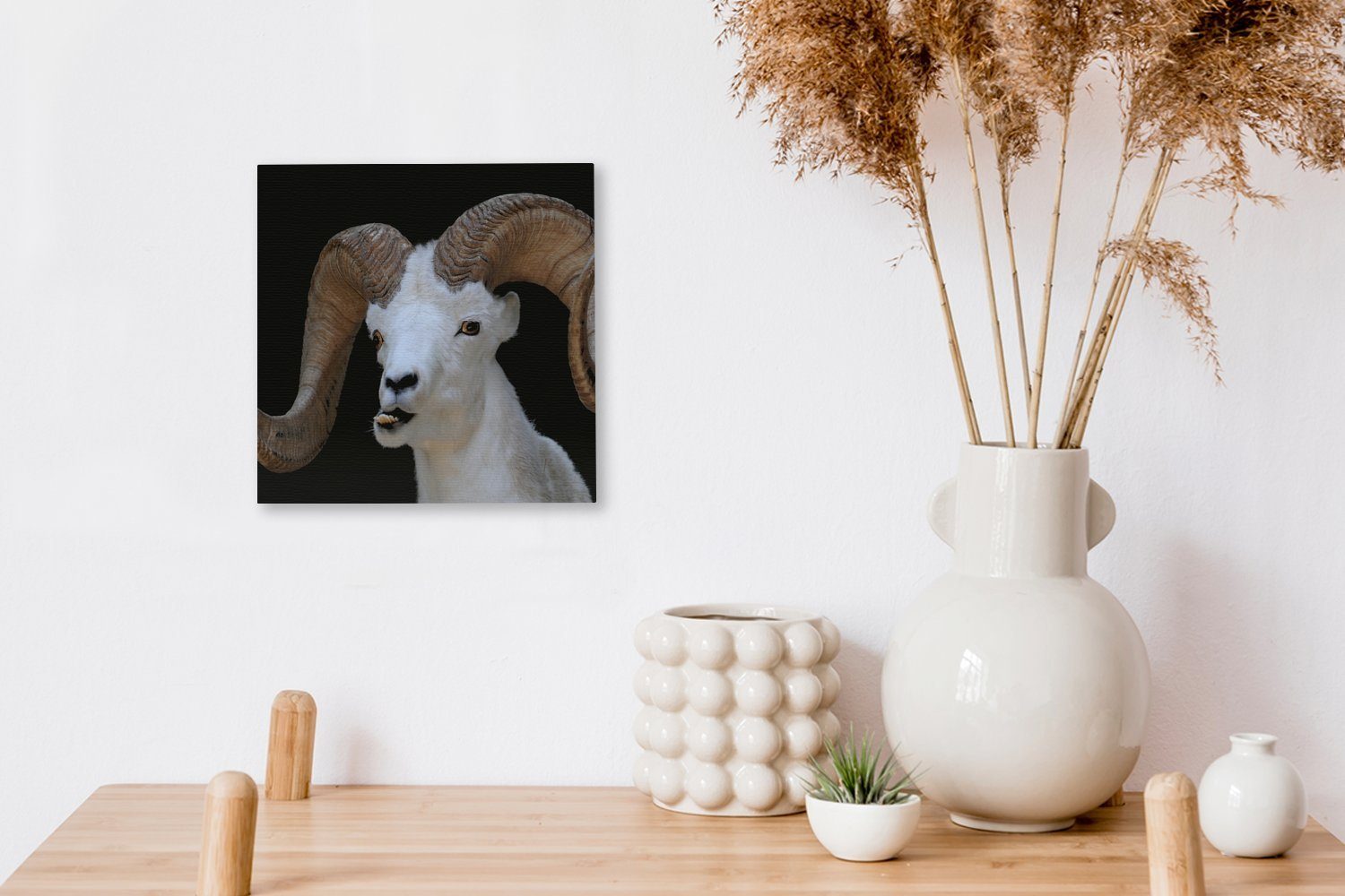 Schlafzimmer Hoorn, Bok Tiere St), OneMillionCanvasses® für Leinwand Leinwandbild Wohnzimmer - Bilder - (1