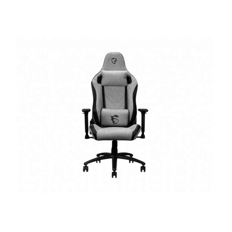 MSI Gaming-Stuhl »MAG CH130 I FABRIC«, atmungsaktives und strapazierfähiges Material, Nackenkissen, Lendenstü